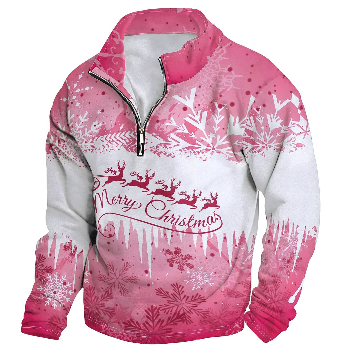 Christmas Festive Print Sweatshirt