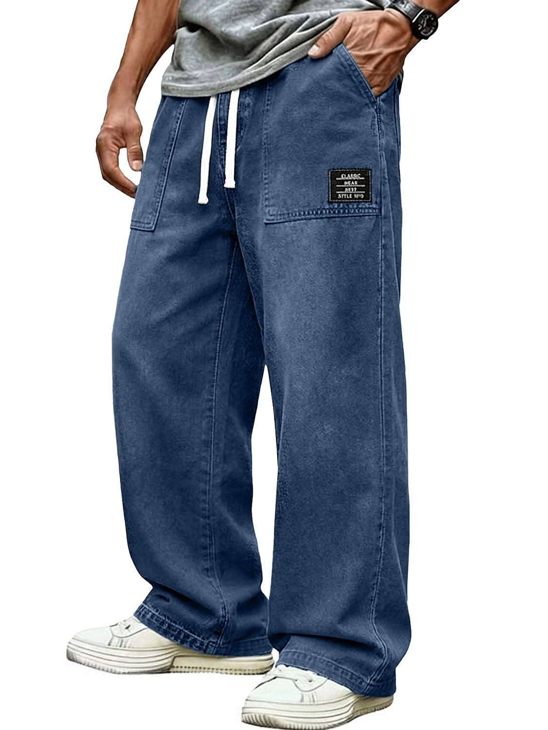 100% Cotton Drawstring Pants