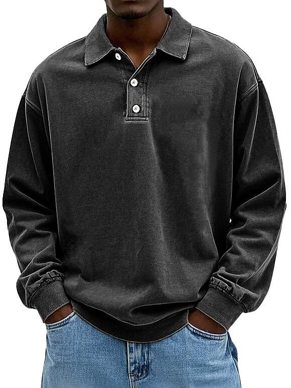 Broken-In 100% Cotton Polo Shirt