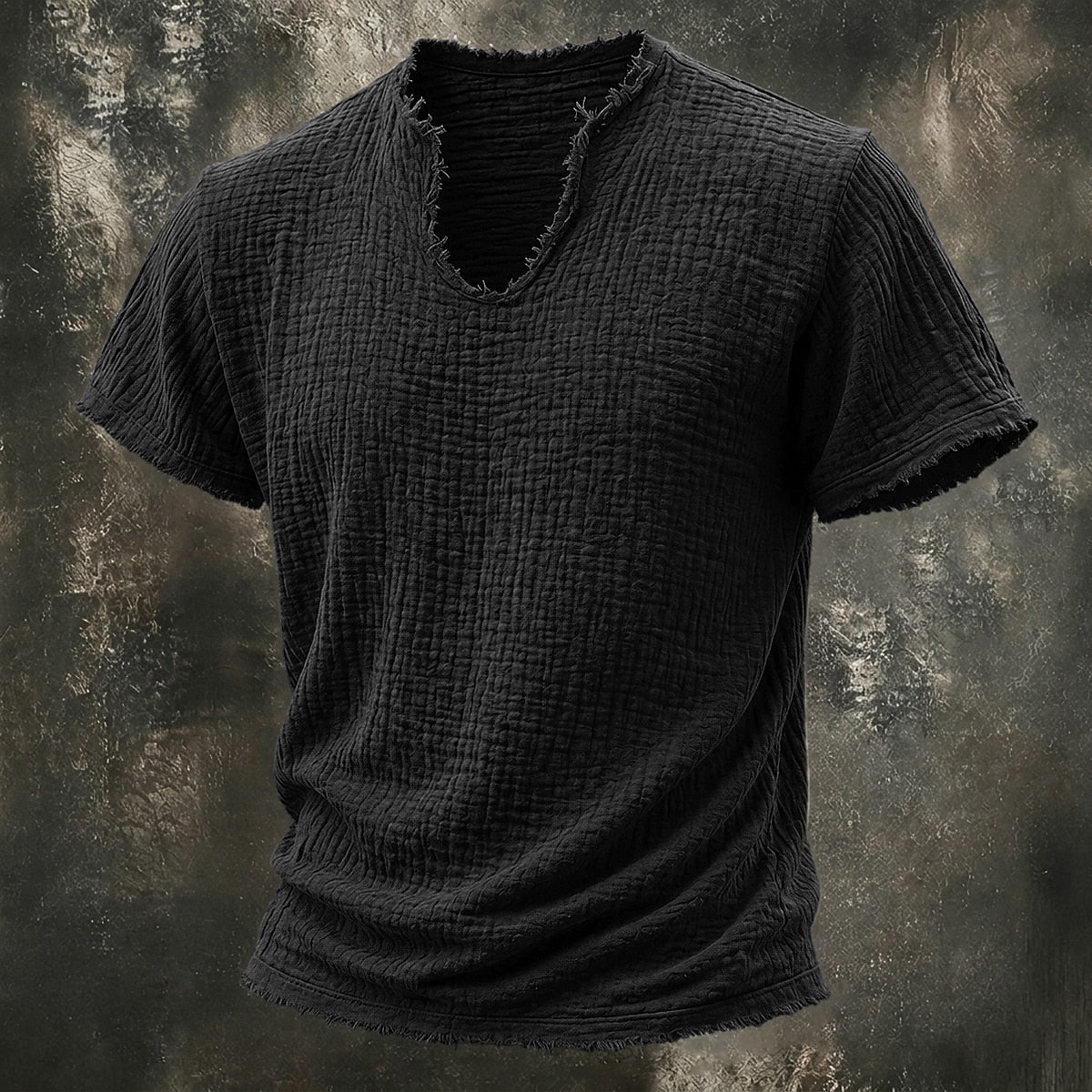 Vintage 100% Cotton Linen T-shirt