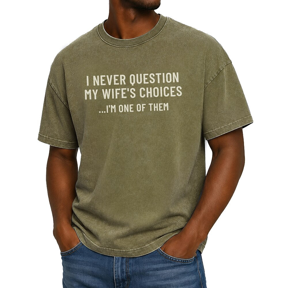 Broken-In 100% Cotton Humorous Graphic Tee
