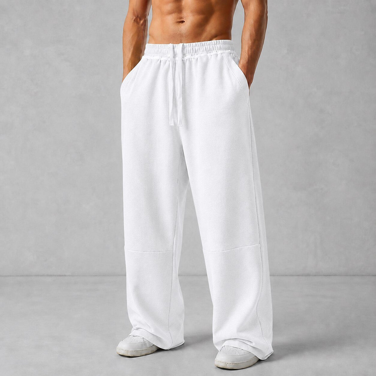 Comfort Straight Leg Drawstring Sweatpants
