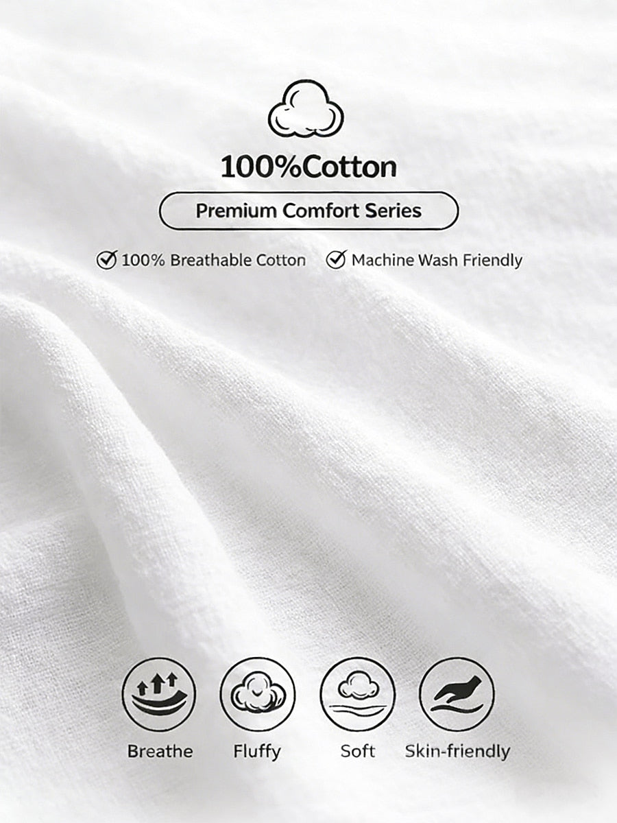 White 100% cotton fabric detail for LoomBasics Women's Button Up Shirt highlighting soft, breathable material
