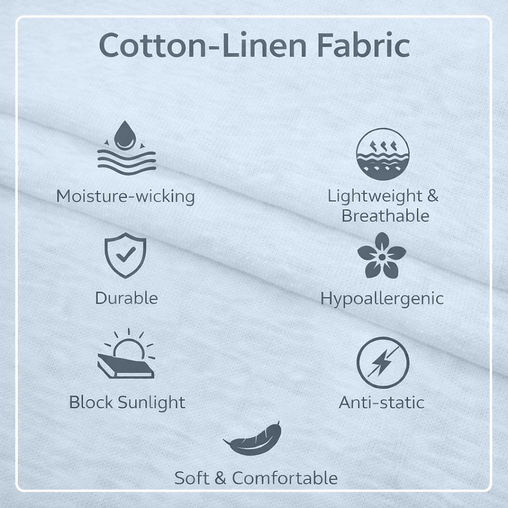 2-Pack Linen V-neck T-shirt