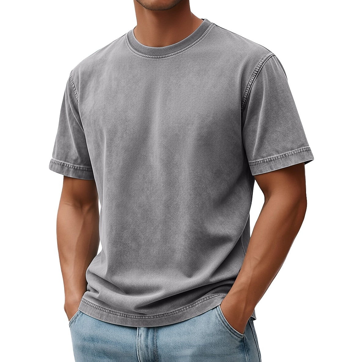 100% Cotton Vintage Washed T-Shirt