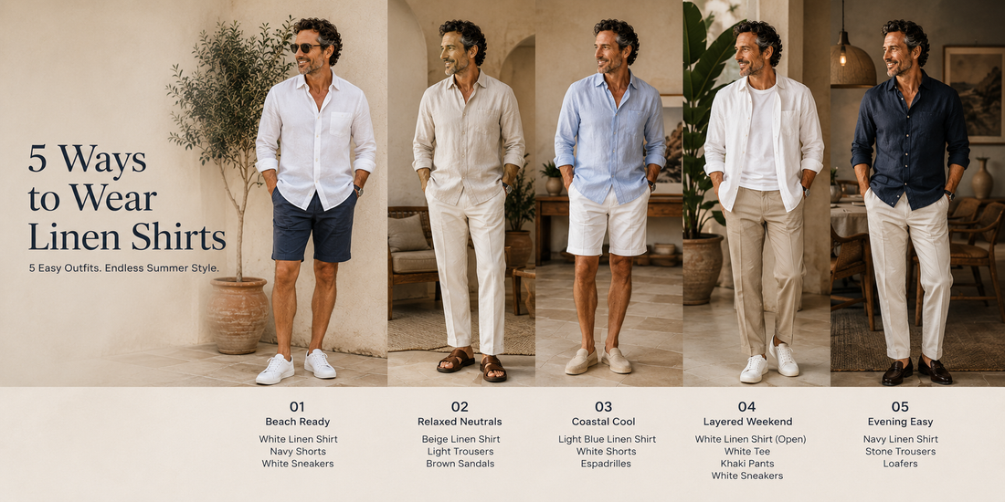5 Ways To Wear A Linen Shirt