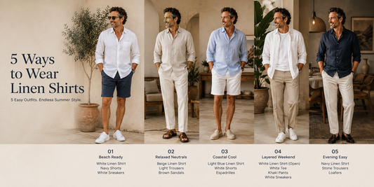 5 Ways To Wear A Linen Shirt