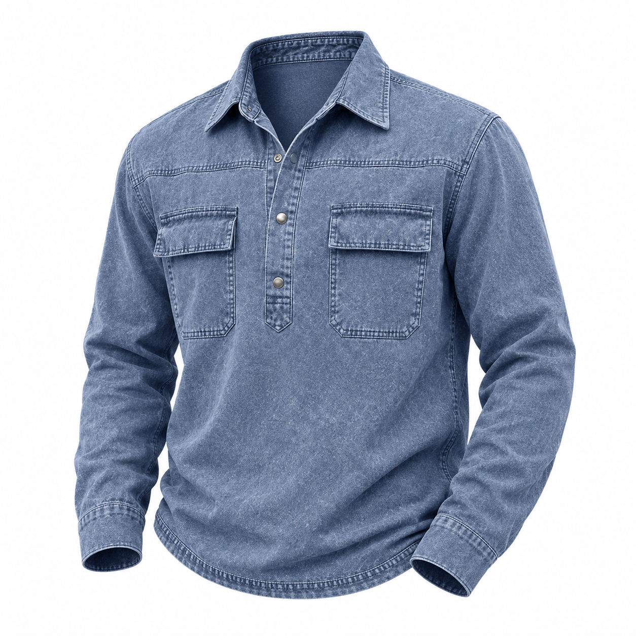 Broken-In Comfort Cotton Polo Shirt