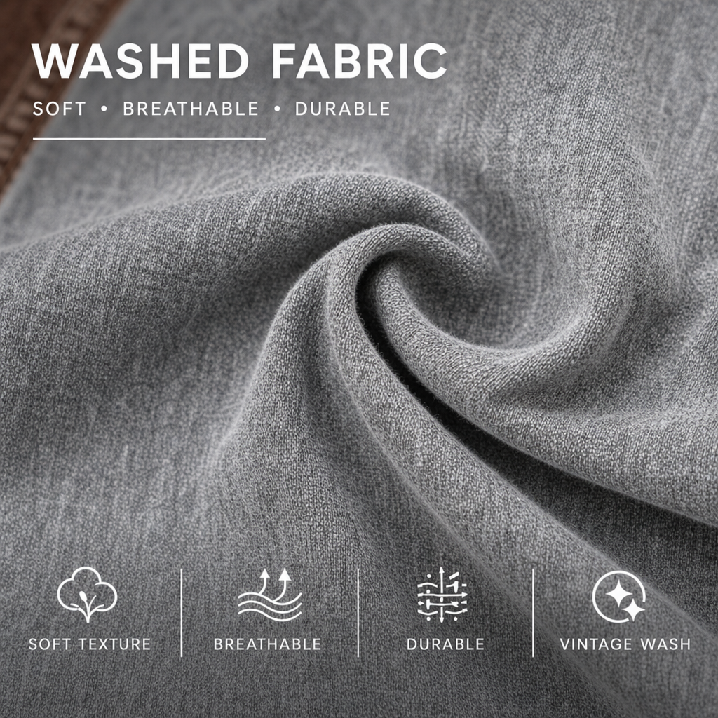 Colorblock Broken-in Cotton Henley