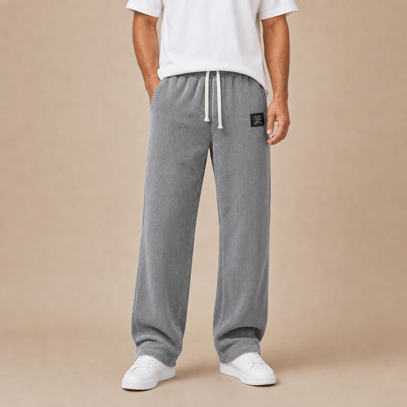 Men's Casual Corduroy Sweatpants