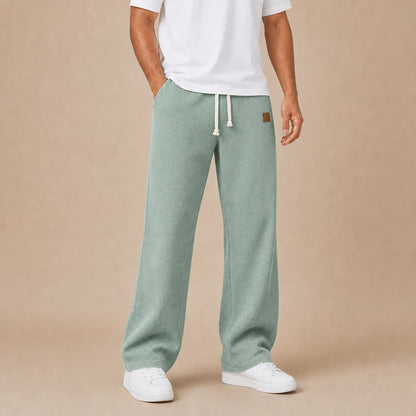 Men's Waffle Drawstring Sweatpants