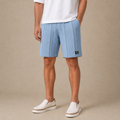 Men's Textured Jacquard Shorts