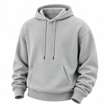 Cozy Pocketed Cotton Hoodie