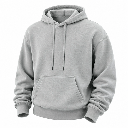 Cozy Pocketed Cotton Hoodie