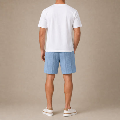Men's Textured Jacquard Shorts