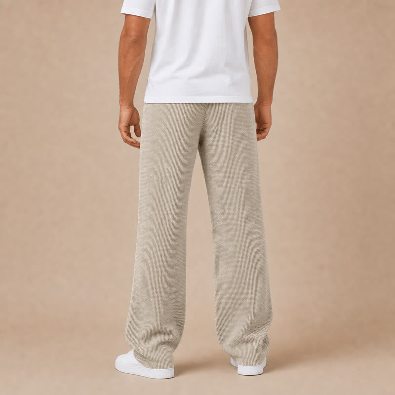 Men's Waffle Drawstring Sweatpants