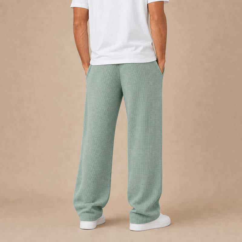 Men's Waffle Drawstring Sweatpants