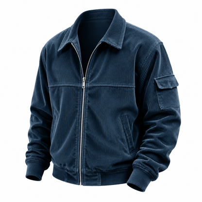 Classic Textured Corduroy Jacket