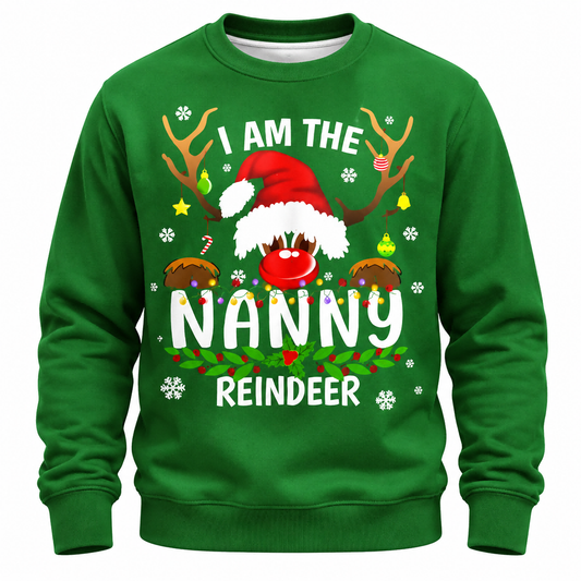 Christmas Gingerbread Funny Party Sweatshirt