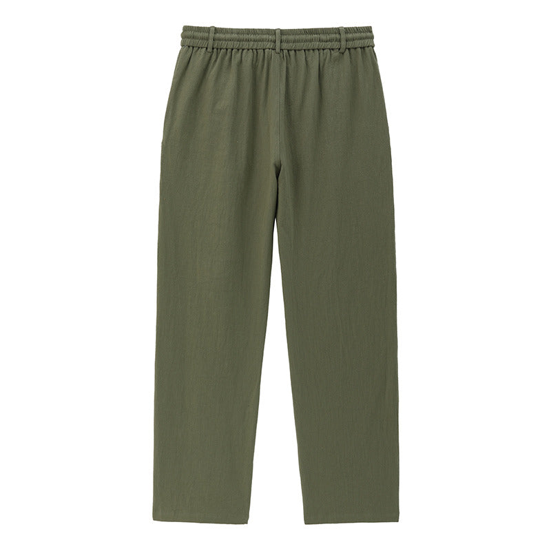 Breathable Baggy Linen Pants