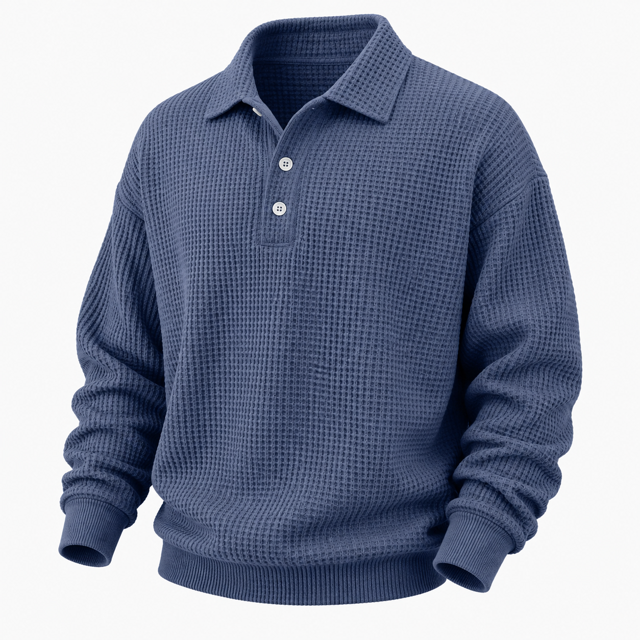 Comfort Waffle Polo Shirts