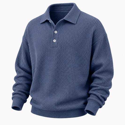 Comfort Waffle Polo Shirts