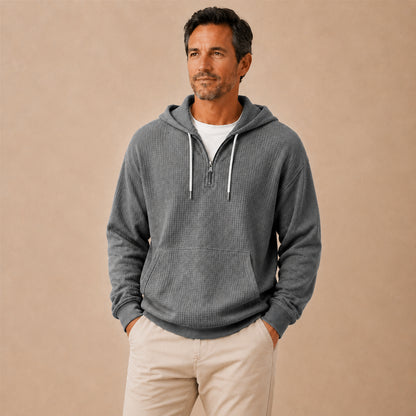 Comfort Waffle Pullover Hoodie