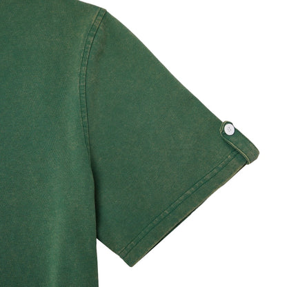 100% Cotton Acid Wash Polo Shirt