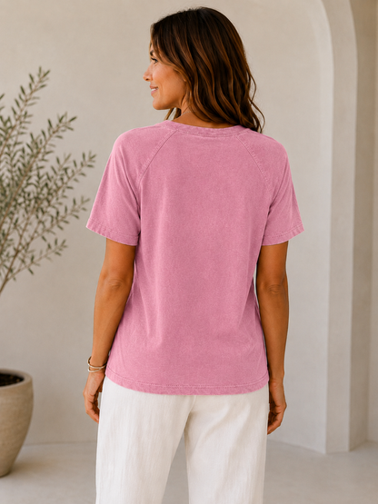 100% Cotton Crew Neck Tee