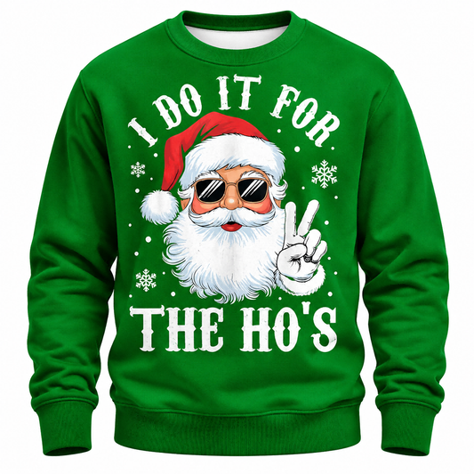 Christmas Santa Festive Vintage Cool Sweatshirt