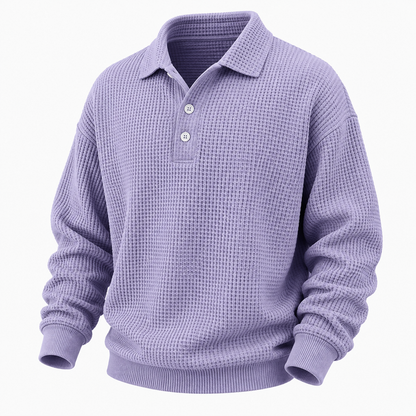 Comfort Waffle Polo Shirts