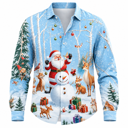 Men's Christmas Graphic Classic Shirt