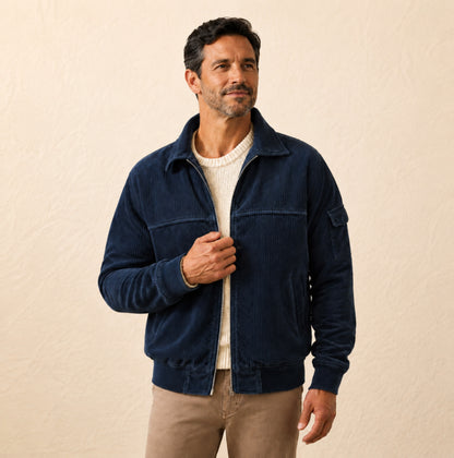 Classic Textured Corduroy Jacket