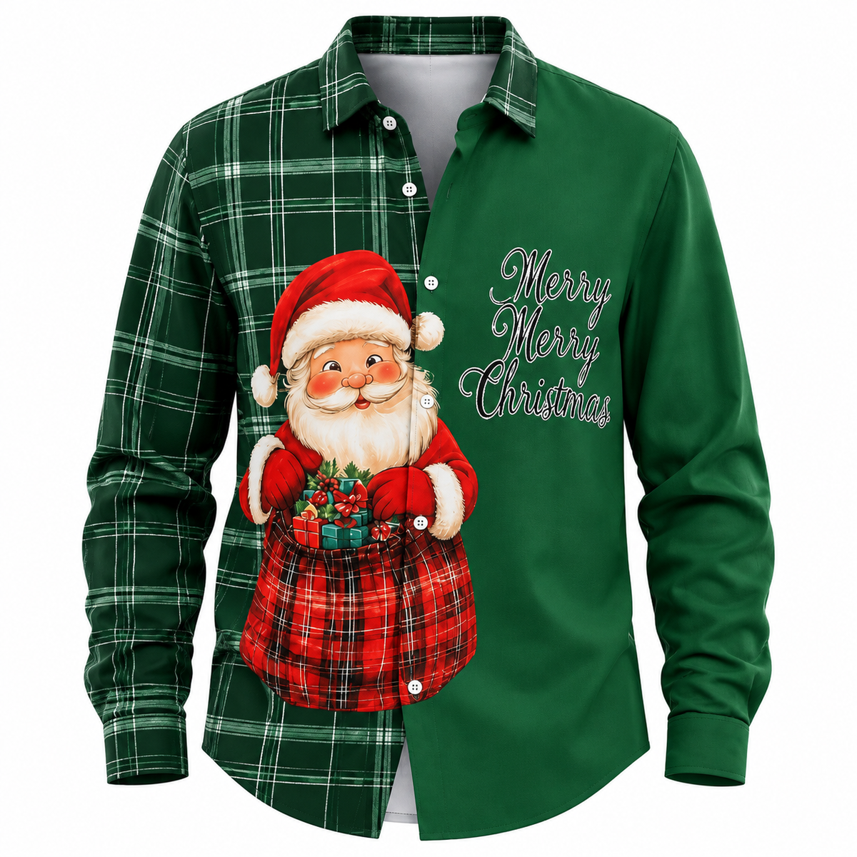 Men's Christmas Graphic Festive Shirt