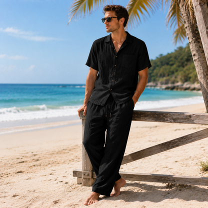 Casual Lightweight Cotton Linen Outfit