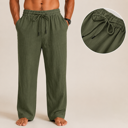 More Than Basic Cotton Linen Pants