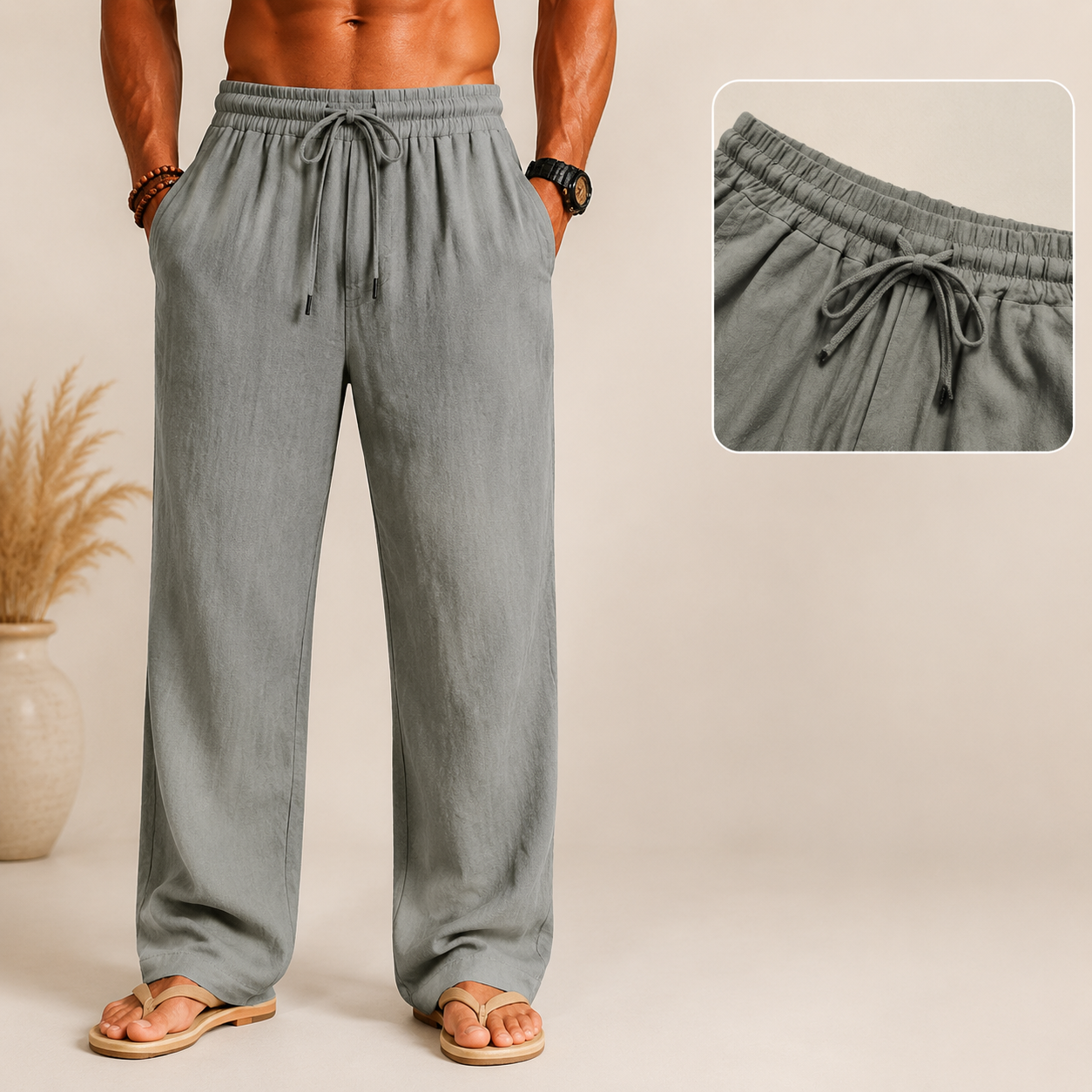 Daily Must-have Cotton Linen Pants