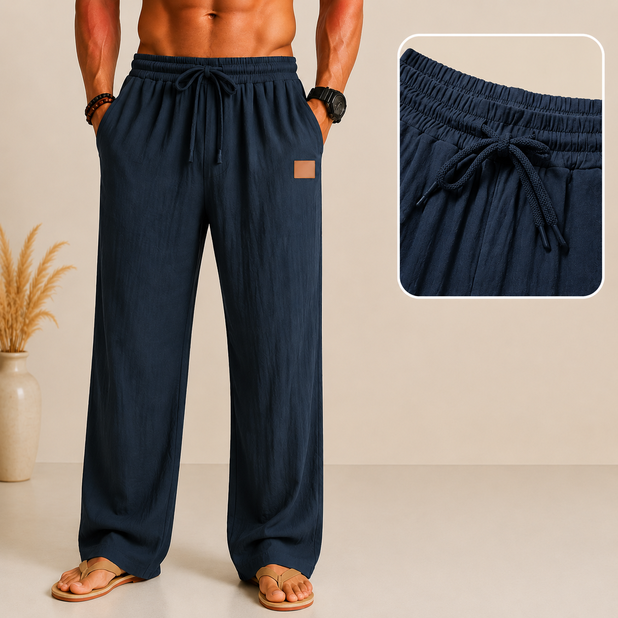Daily Must-have Cotton Linen Pants