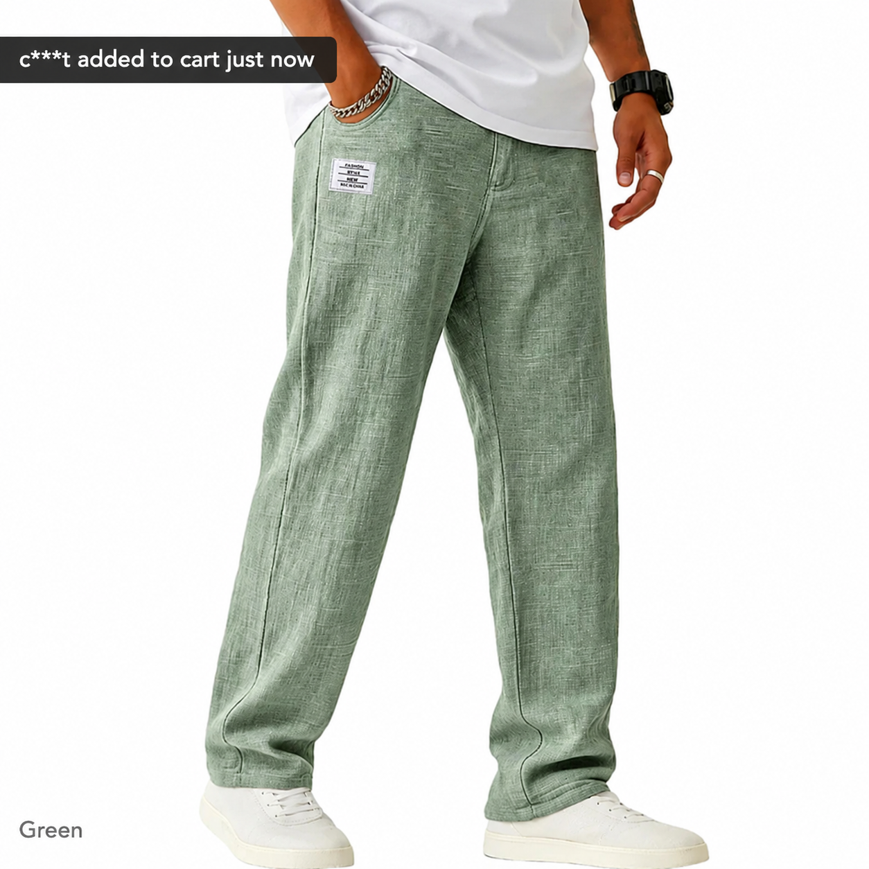 Lightweight Linen Pants - Breathable Everyday Wear for Men