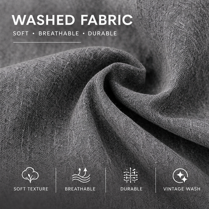 100% Cotton Acid Wash Men's Shirt