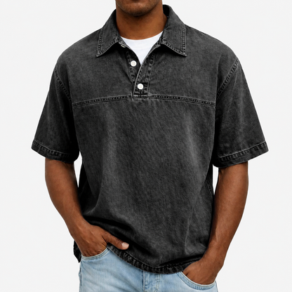 Acid Wash 100% Cotton Polo