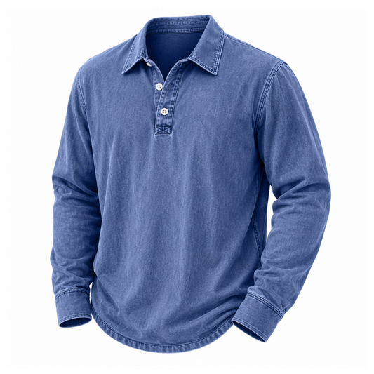Comfort Washed 100% Cotton Polo Shirt