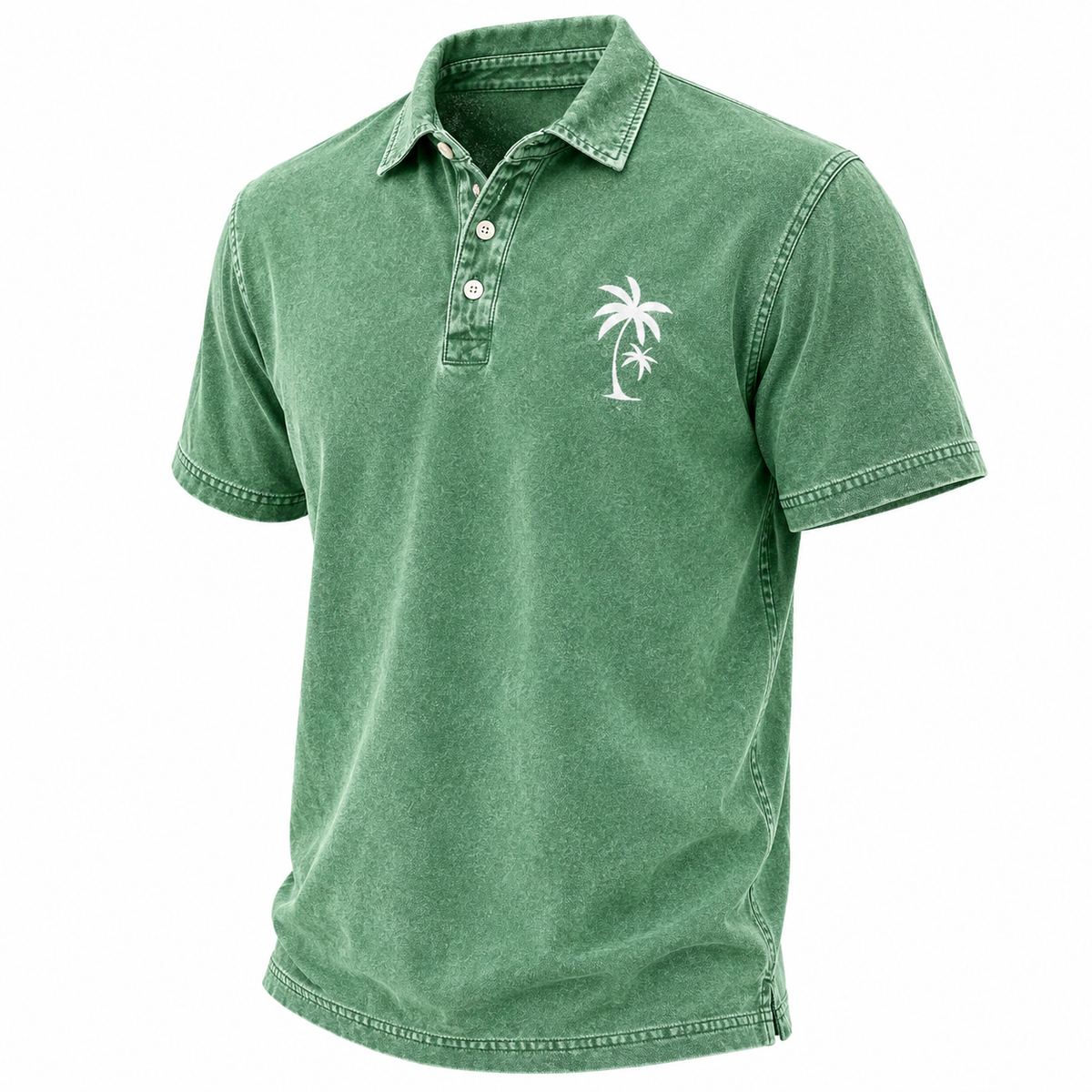 Soft Washed Cotton Polo Shirt
