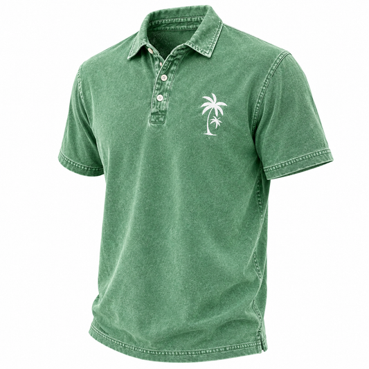 Soft Washed Cotton Polo Shirt