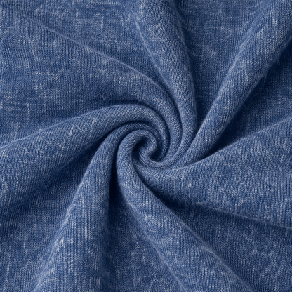 Broken-In Cotton Denim Work Shirt