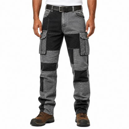 Men's Textured Tactical Cargo Comfort Pants