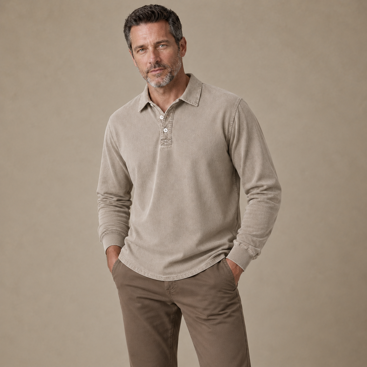 Broken-In 100% Cotton Polo Shirt
