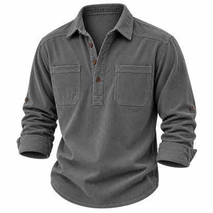 Corduroy Multi Pocket Work Shirt