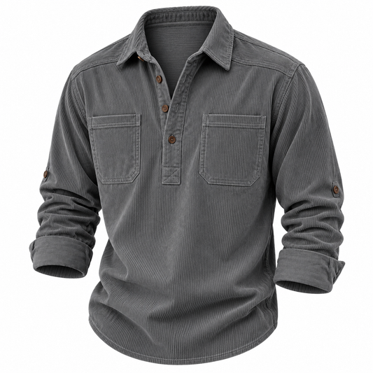 Corduroy Multi Pocket Work Shirt