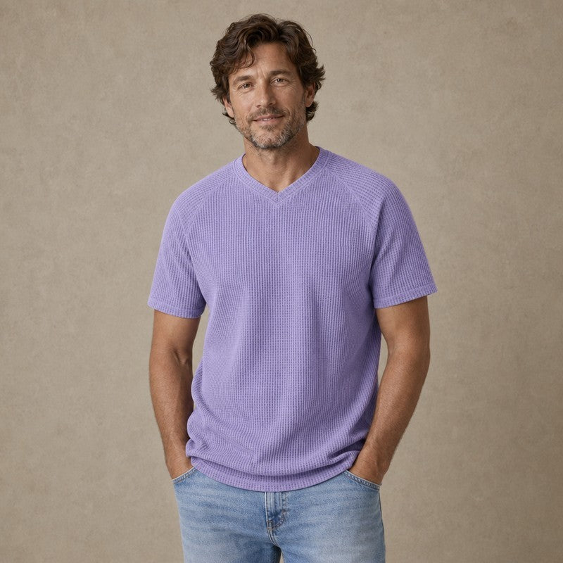 Men's Short Sleeve Waffle T-Shirt